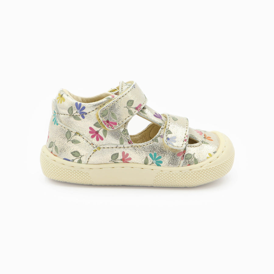 Naturino Barefoot Piri Sandales Cyclamens Platinum Multi