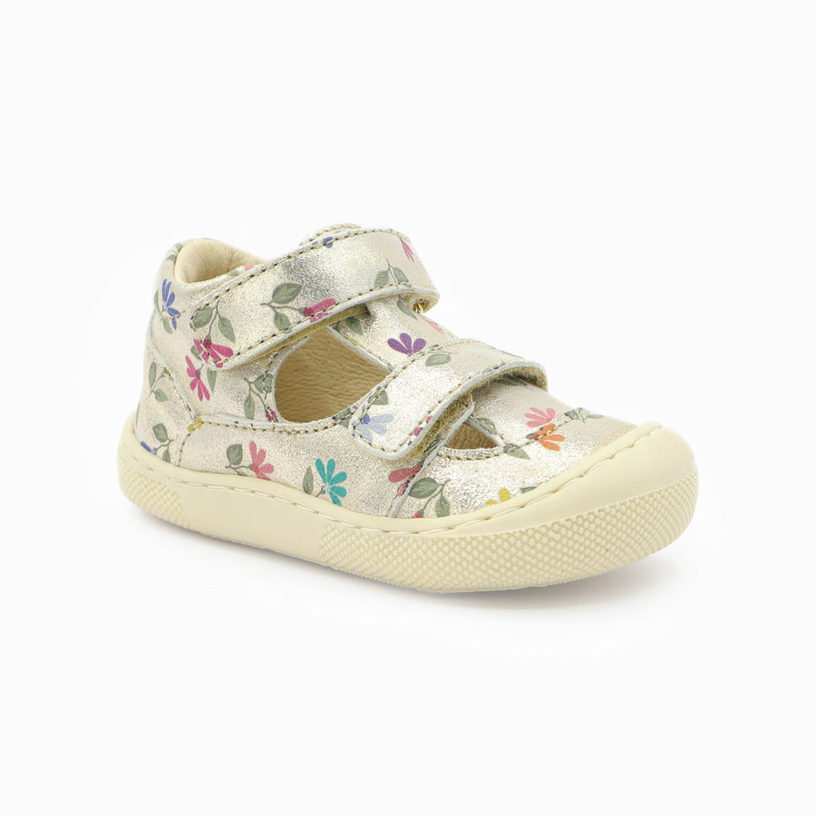 Naturino Barefoot Piri Sandales Cyclamens Platinum Multi