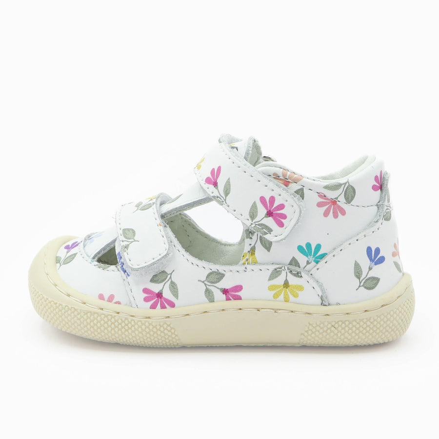 Naturino Barefoot Piri Sandales Cyclamens White Multi