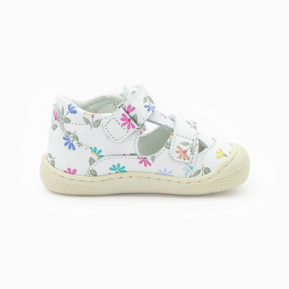 Naturino Barefoot Piri Sandales Cyclamens White Multi