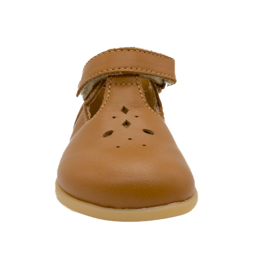 Babybotte Paris Velcros Cognac