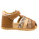 Babybotte Gaufrette Velcros Cognac