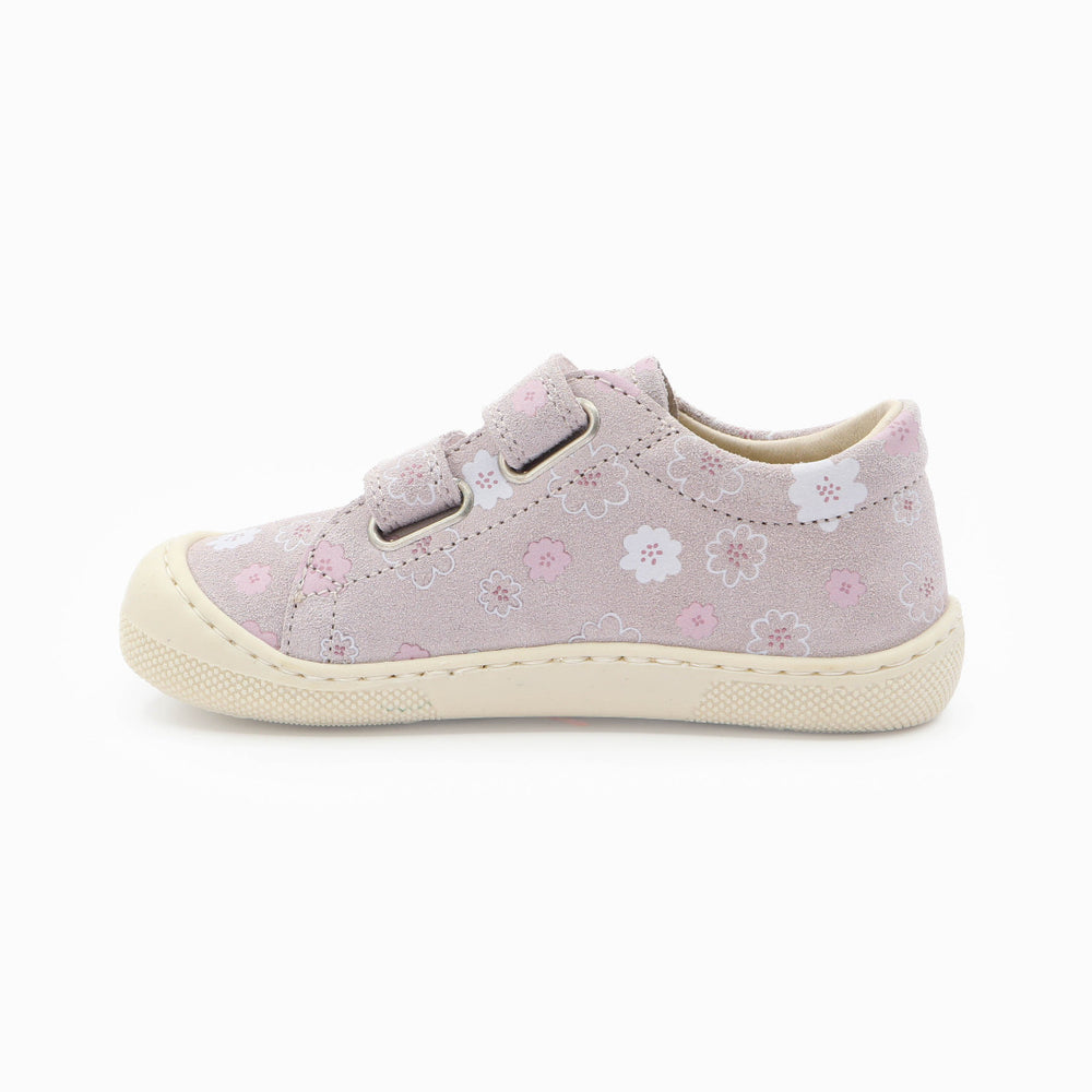 Naturino Barefoot Rabir Velcros Luchy Daisies Cipria