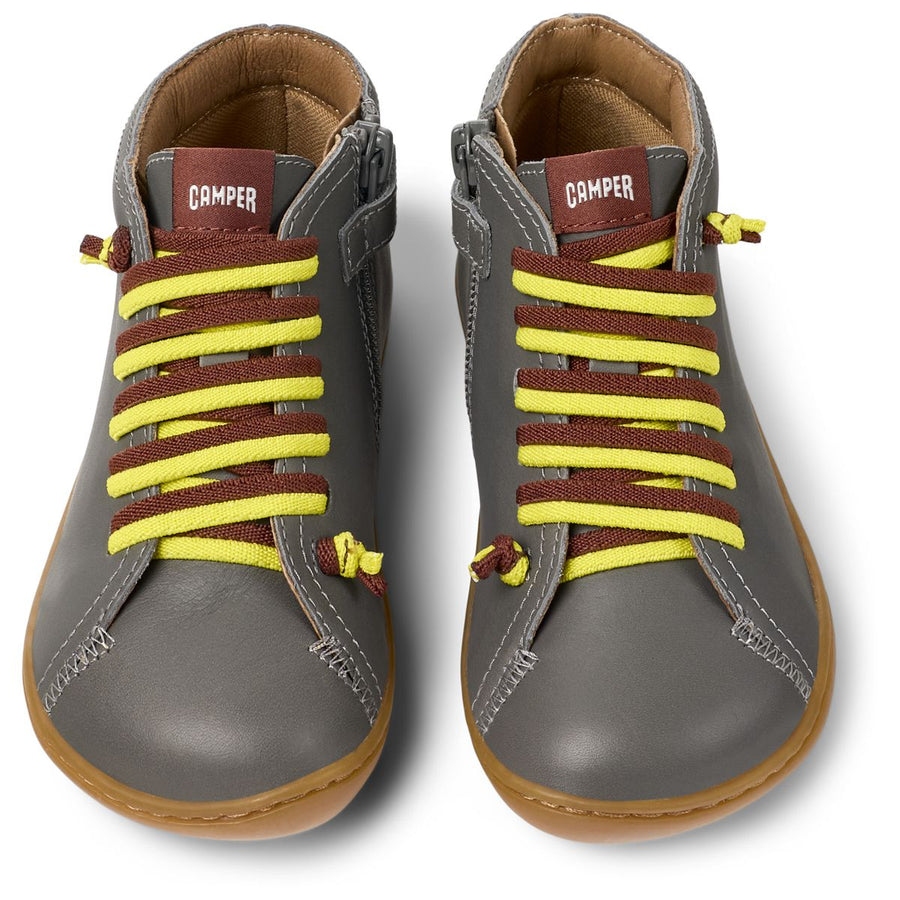 Camper Peu Kids Caña Alta Gris