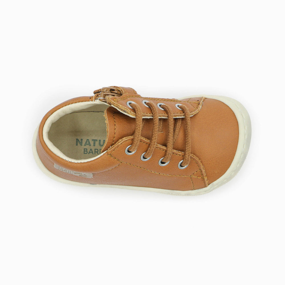 Naturino Barefoot Orec Zip Honey Cognac