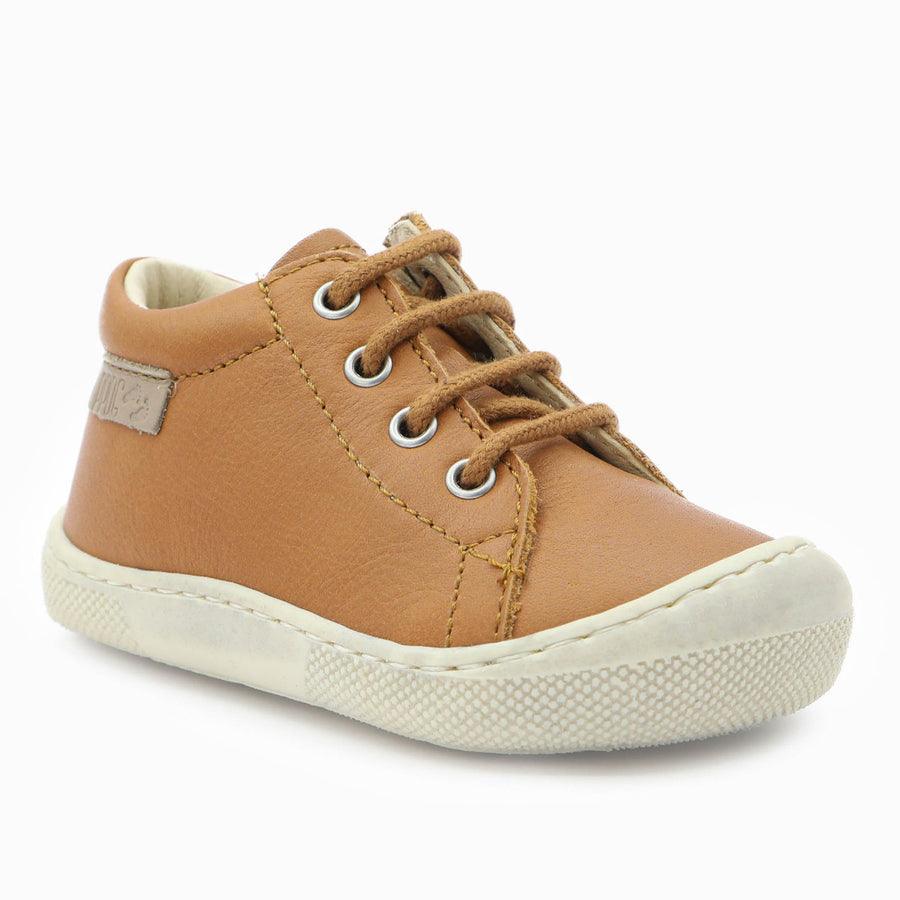 Naturino Barefoot Orec Zip Honey Cognac