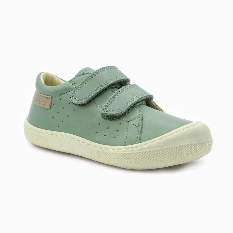 Naturino Barefoot Rabir Velcros Bone Sage