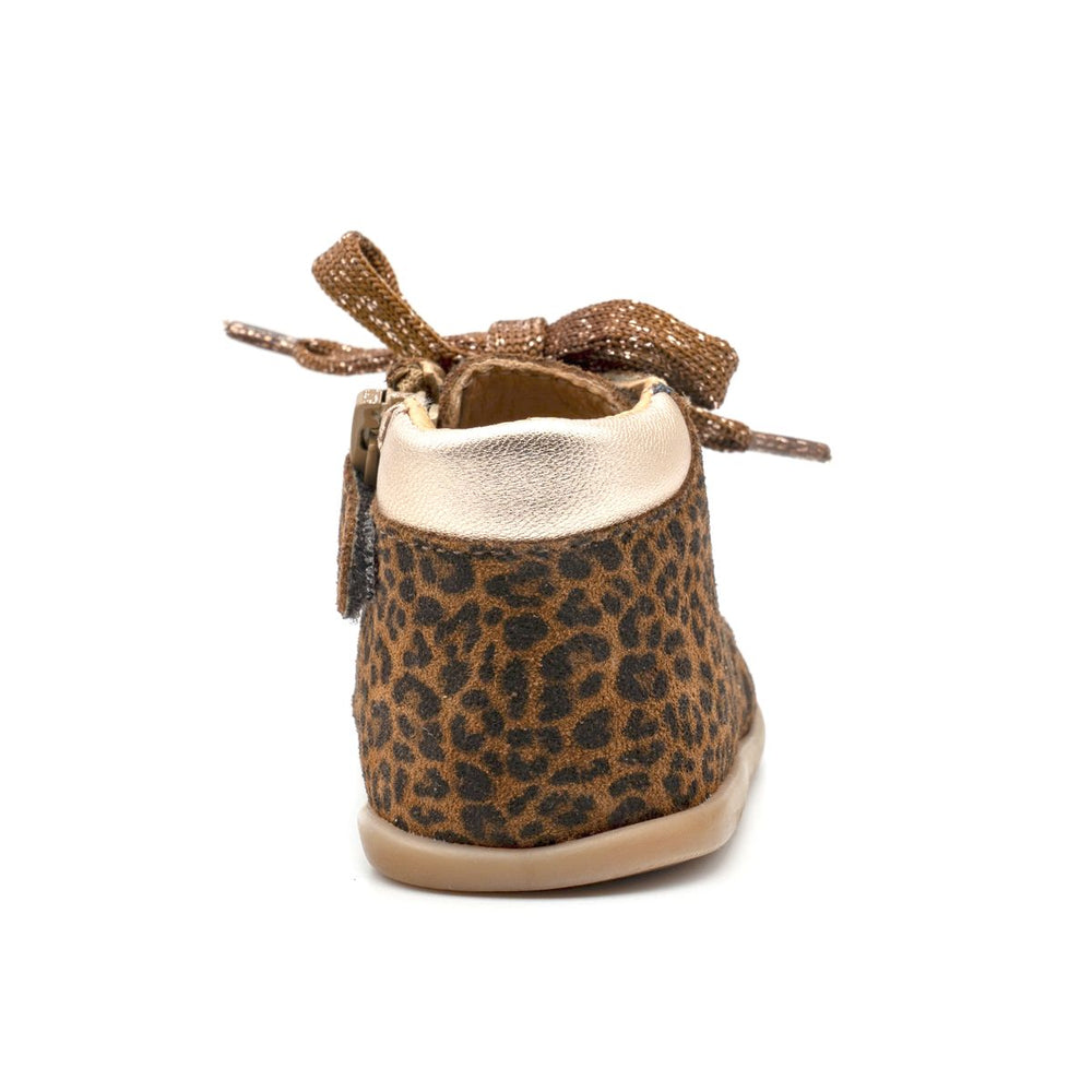 Babybotte barefoot Derbies Zip Leopard