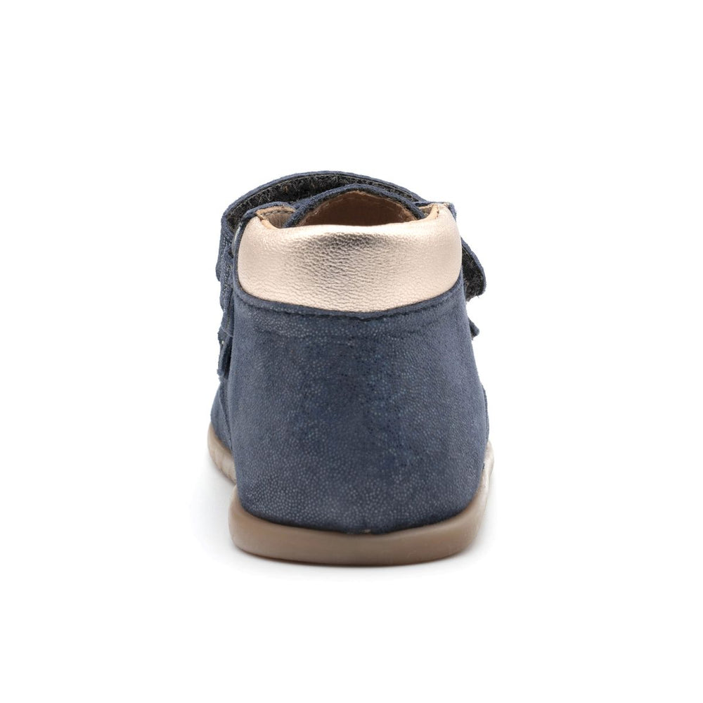 Babybotte barefoot Anatomic Velcro Confetti Blue Paillettes