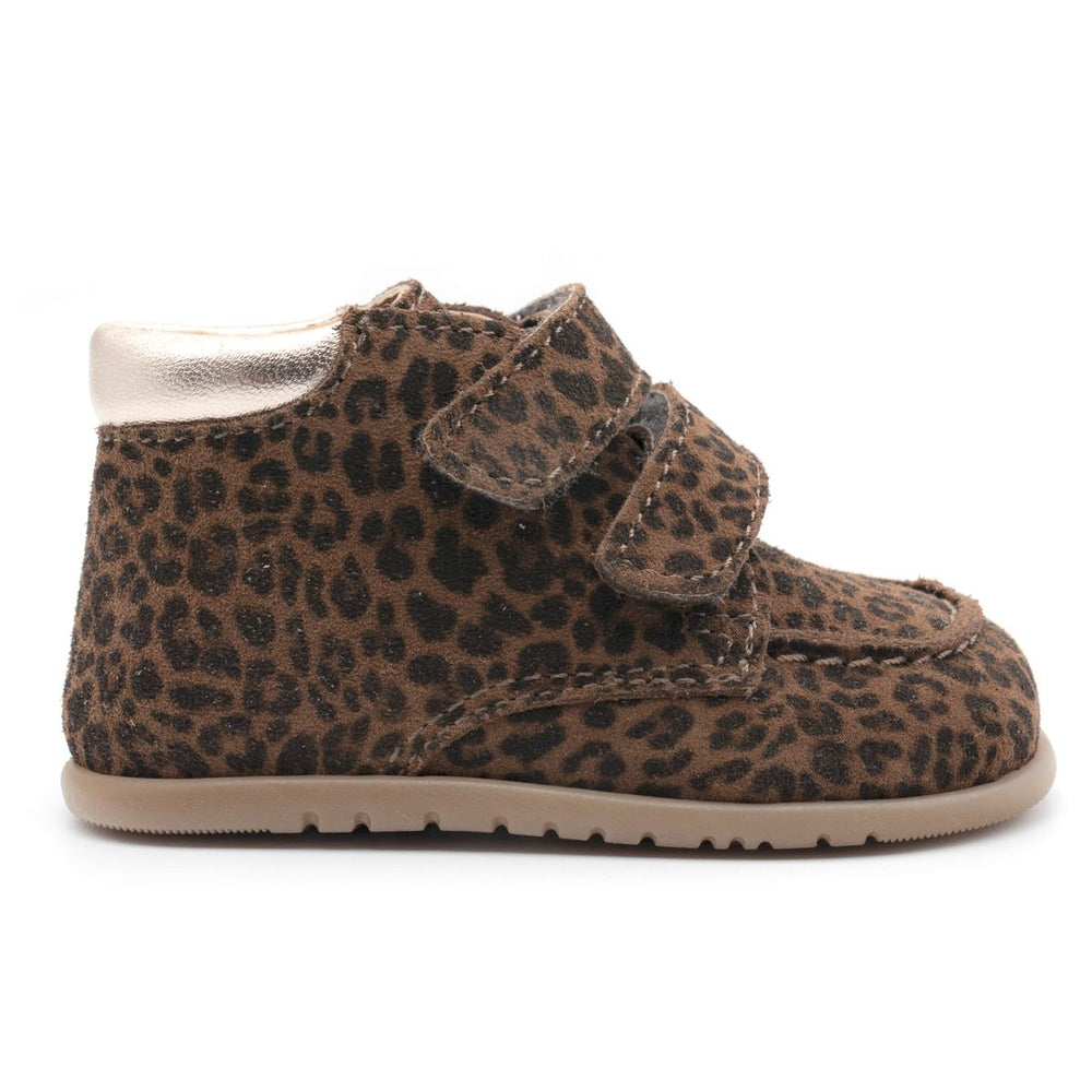 Babybotte barefoot Derbies Velcro Leopard