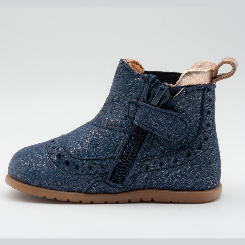 Babybotte barefoot Archic Confetti Blue Paillettes