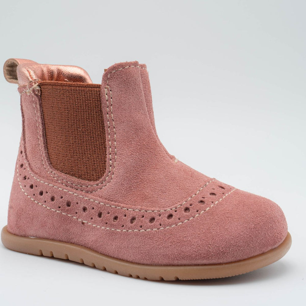 Babybotte barefoot Archic Velour Rosa Antique