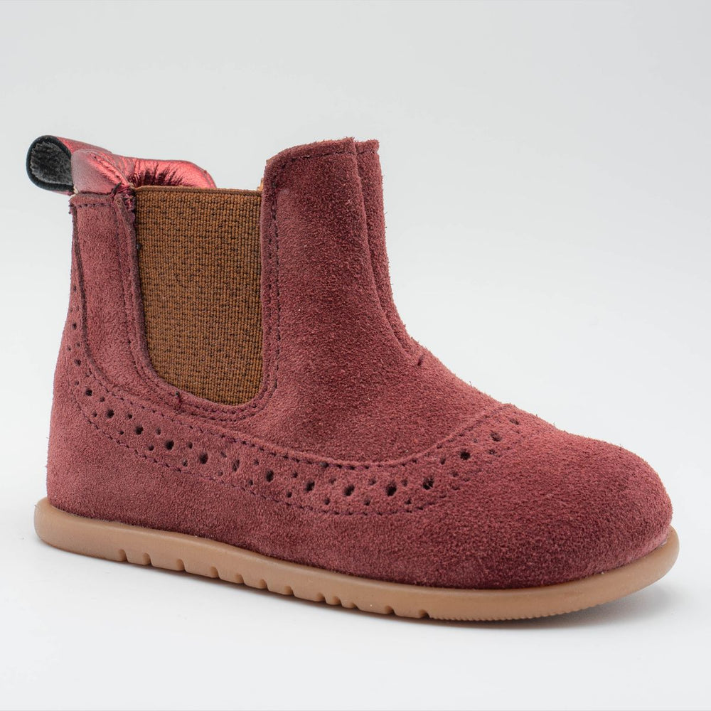 Babybotte barefoot Archic Velour Vino