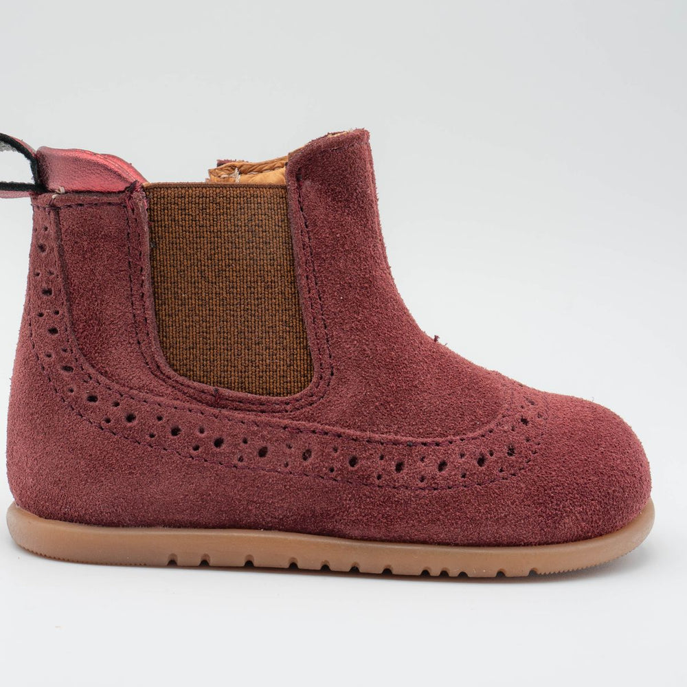 Babybotte barefoot Archic Velour Vino