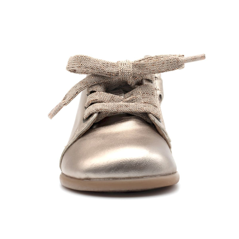 Babybotte barefoot Fredy Zip Laminato Platino