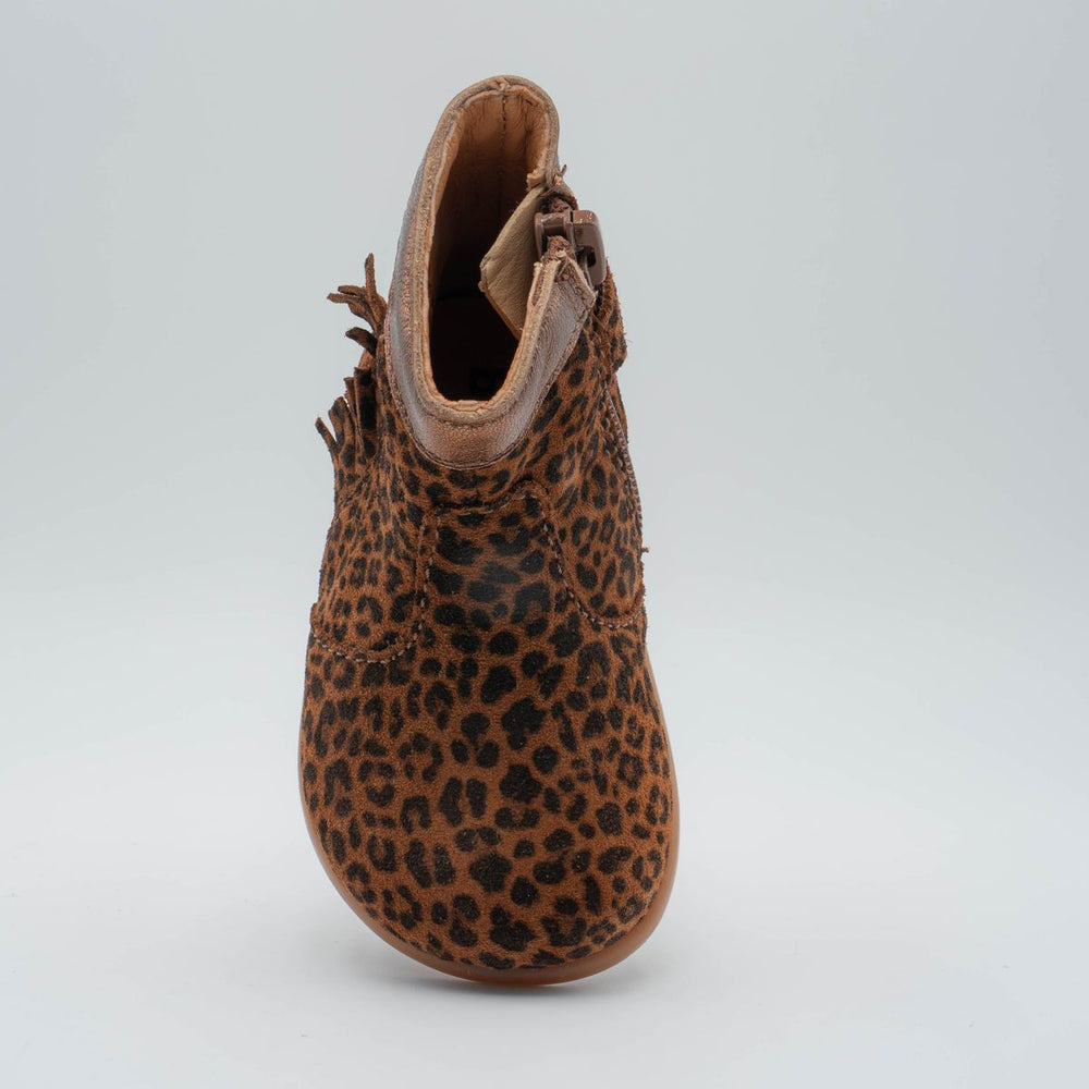 Babybotte barefoot Anoki Boot Franges Leopard