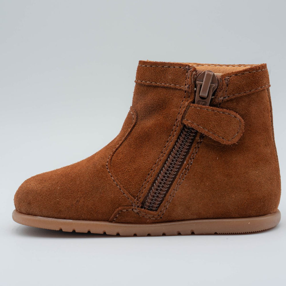 Babybotte barefoot Anoki Boot Franges Velour Cuoio