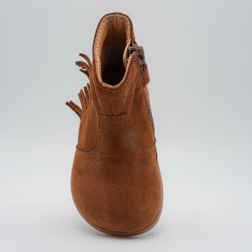 Babybotte barefoot Anoki Boot Franges Velour Cuoio