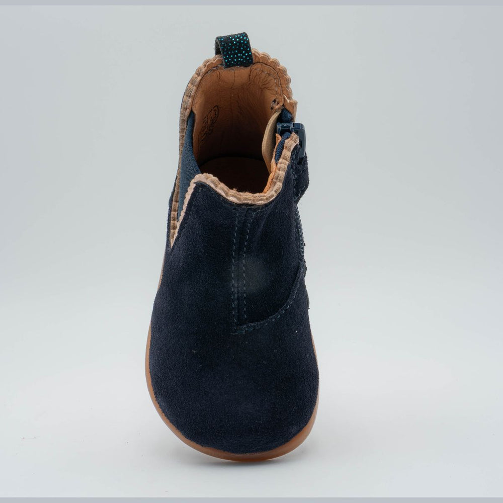 Babybotte barefoot Alisia Velour Blue Dots