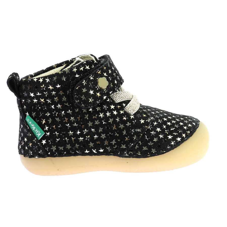 Kickers Sonizikro Negro Estrellas Brillantes