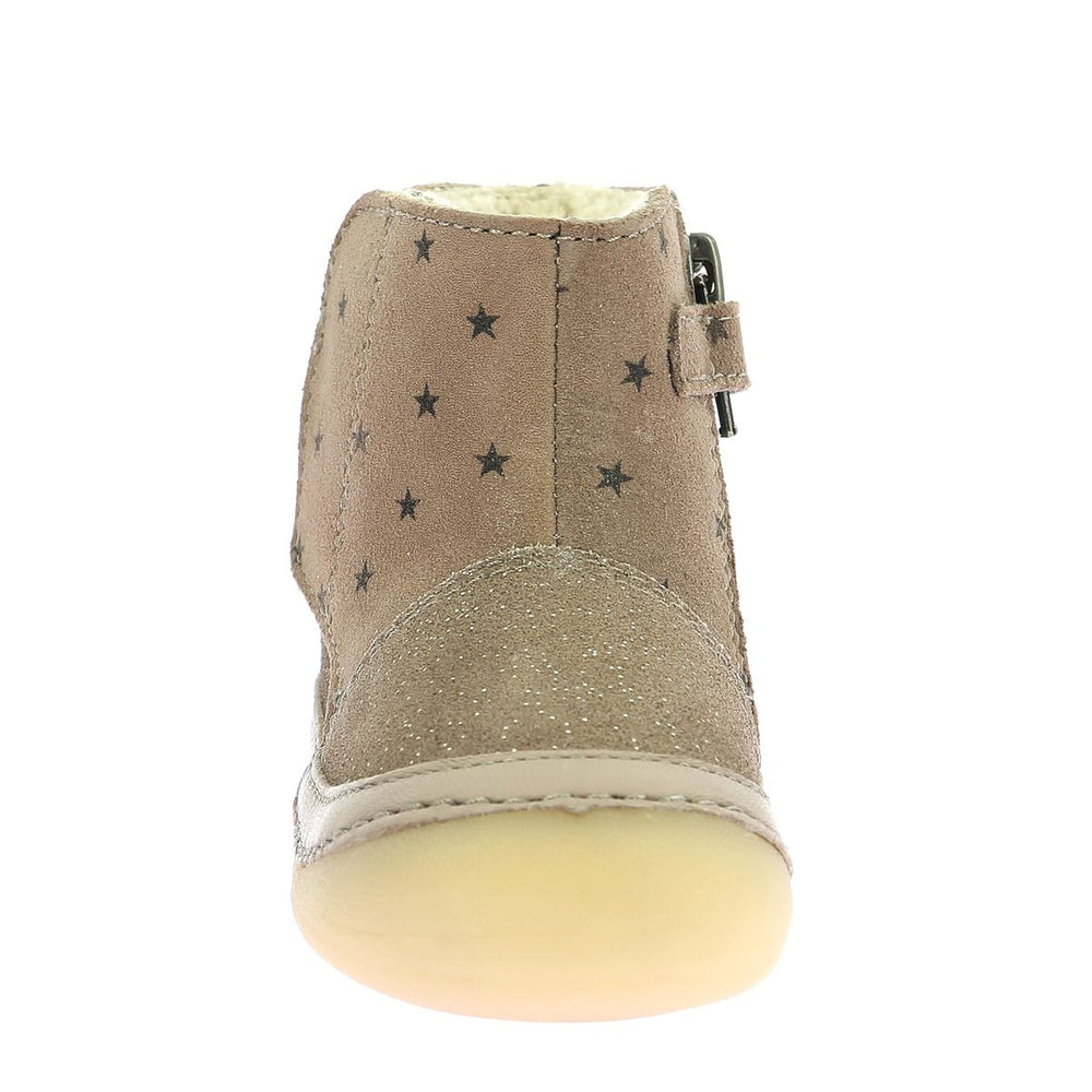 Kickers Sokifaune Botas Beige Estrellas