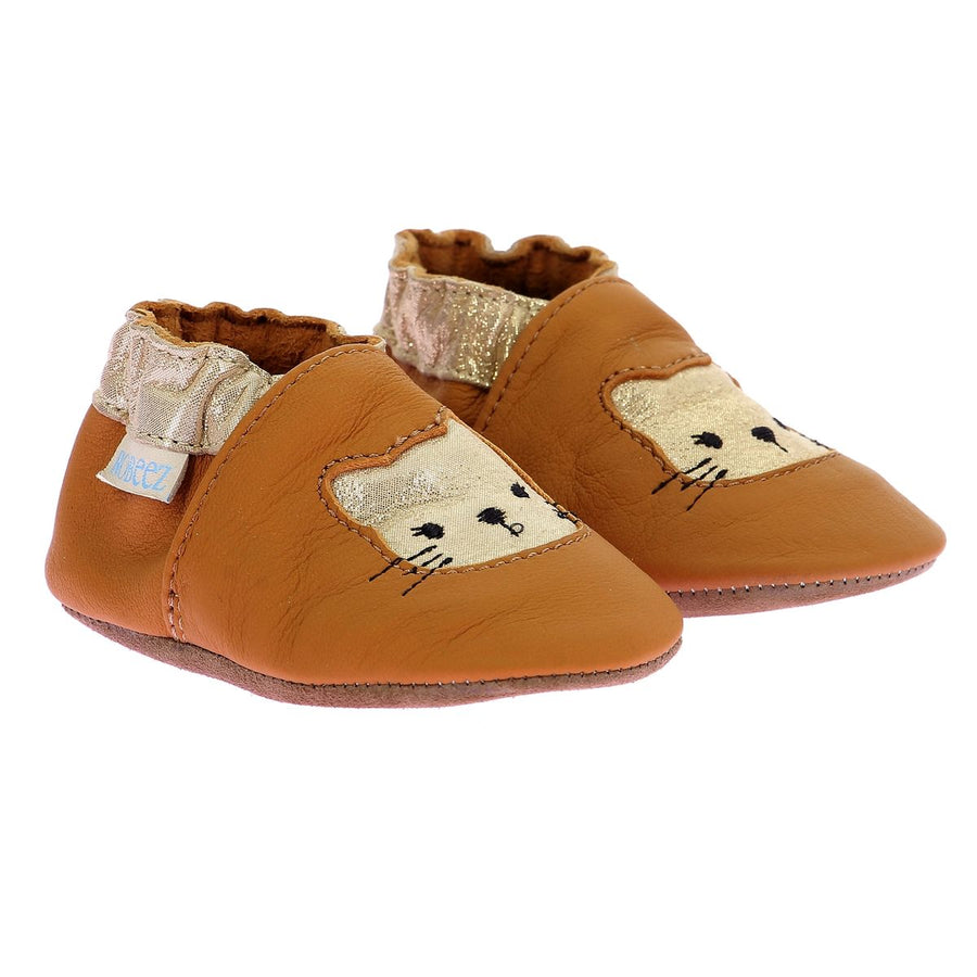 Robeez Primeros Pasos Crêpe Wild Kitten Camel