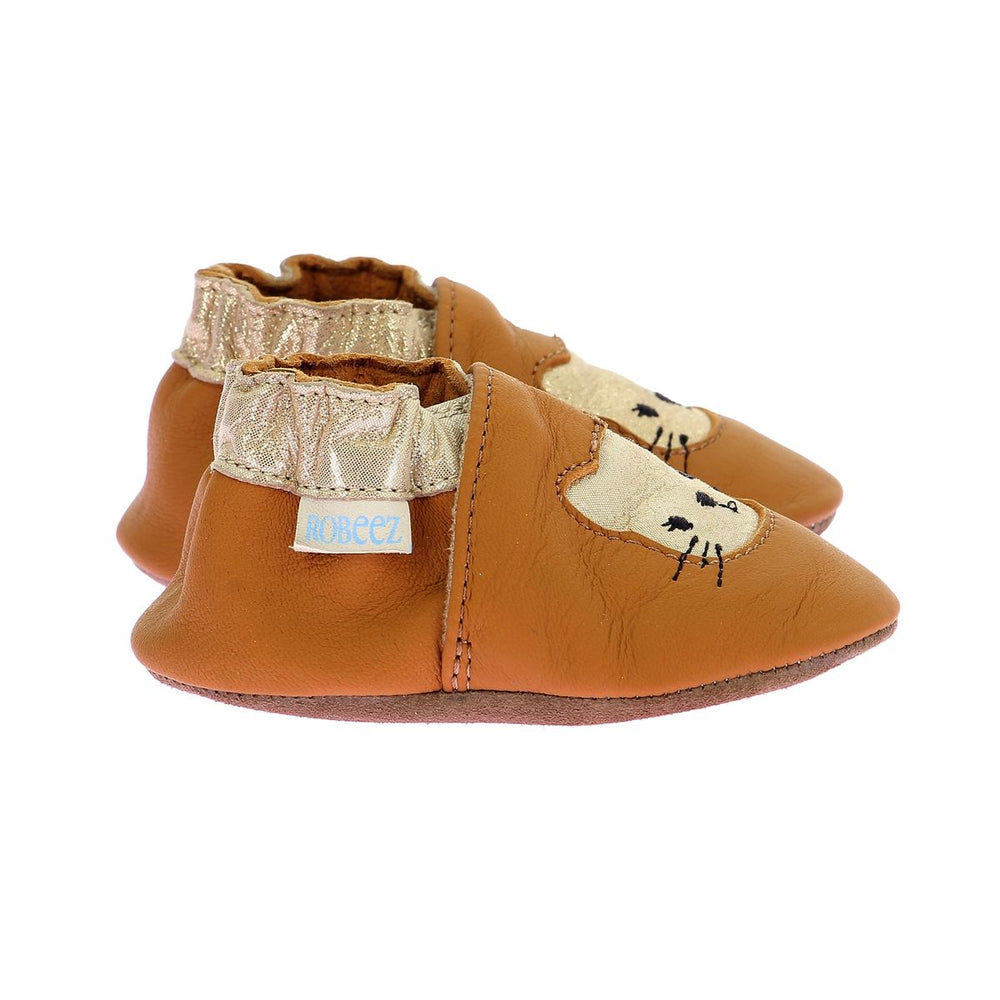Robeez Primeros Pasos Crêpe Wild Kitten Camel
