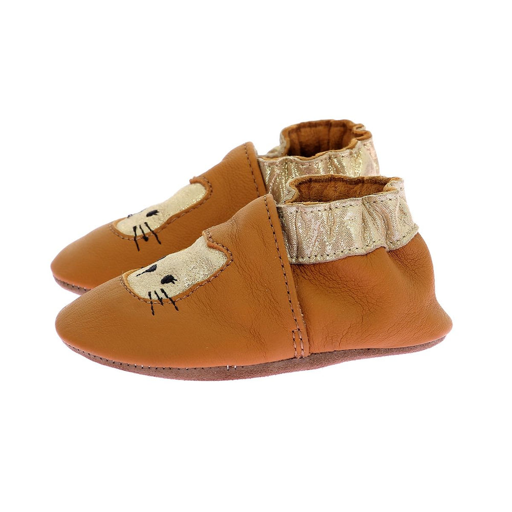 Robeez Primeros Pasos Crêpe Wild Kitten Camel