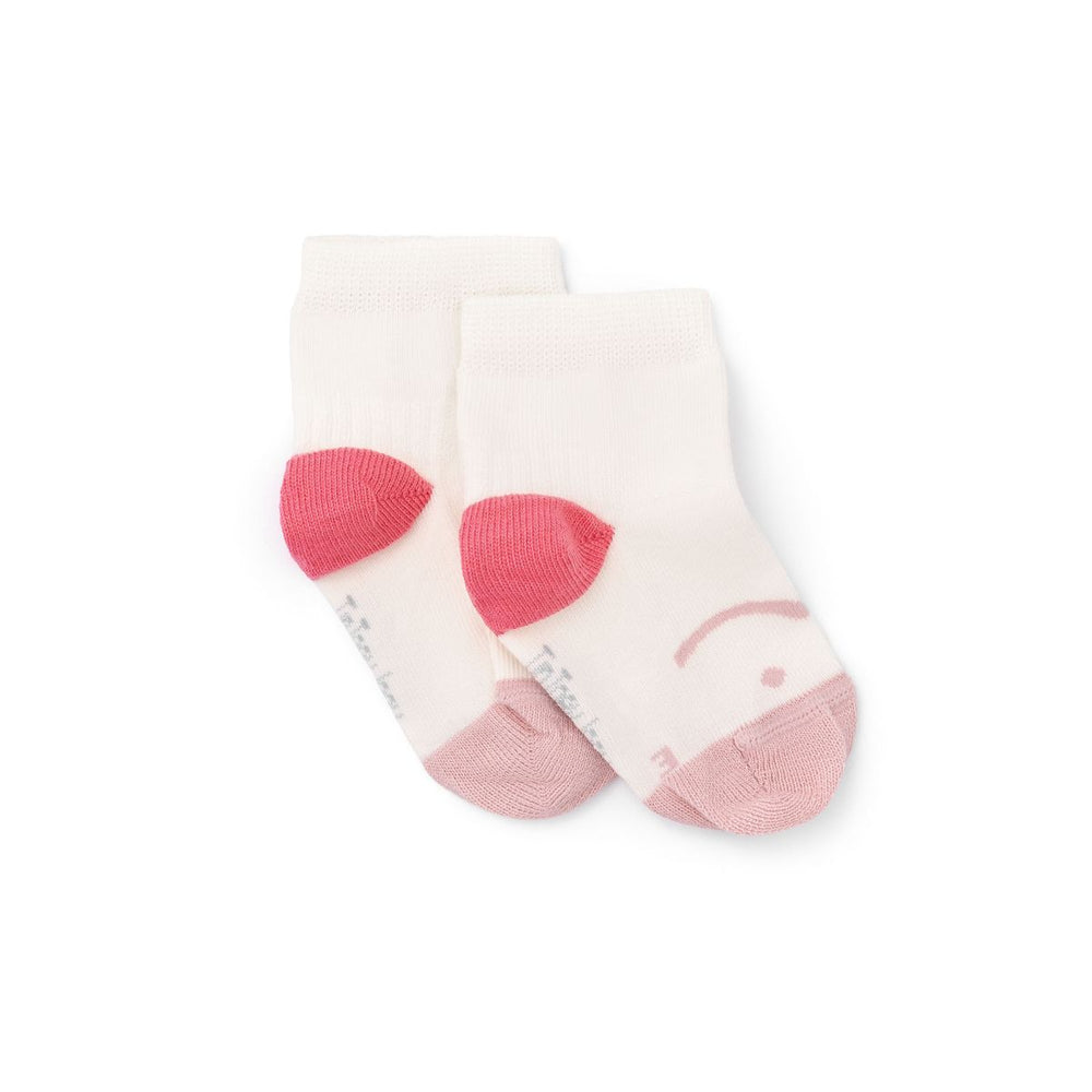 Tip Toey Joey Chaussettes Smile Rose Pack 3 paires