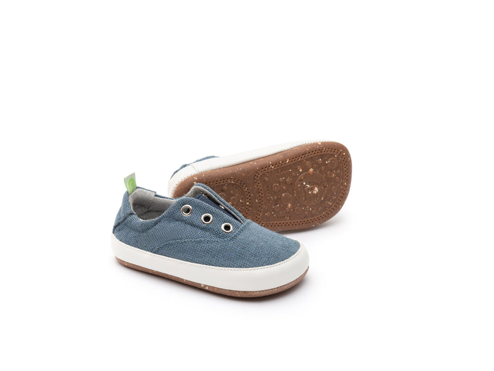 Tip Toey Joey Primeiros  Spicey Azul Cobalto Eco Canvas
