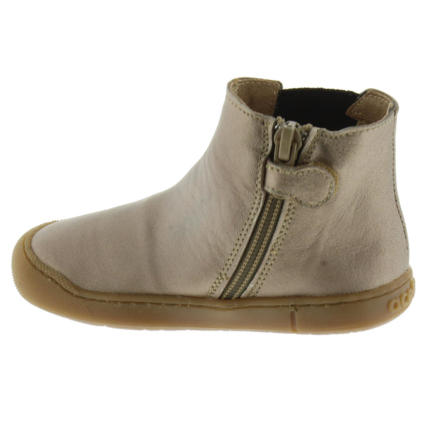 Acebos Barefoot Botin Flash Beige