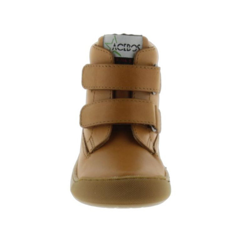 Acebos Barefoot Botin Velcros Cuero