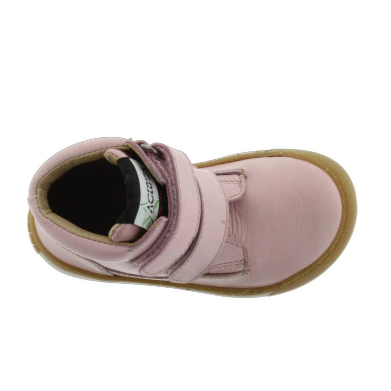 Acebos Barefoot Botin Velcros Pink