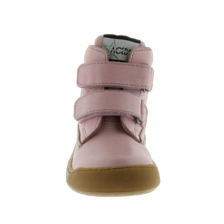 Acebos Barefoot Botin Velcros Pink
