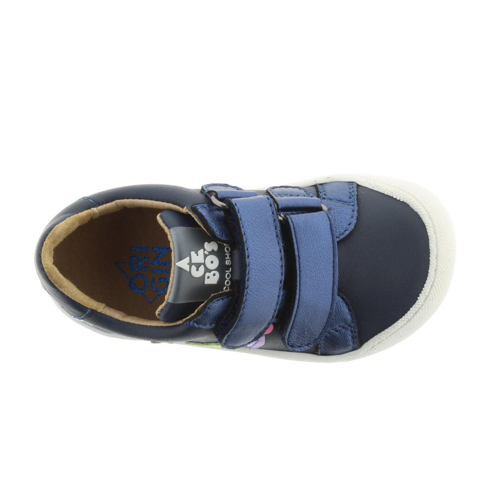 Acebos Barefoot Mariposa Velcros Marino