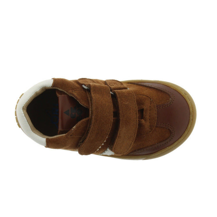 Acebos Barefoot Stripes Velcros Cuero