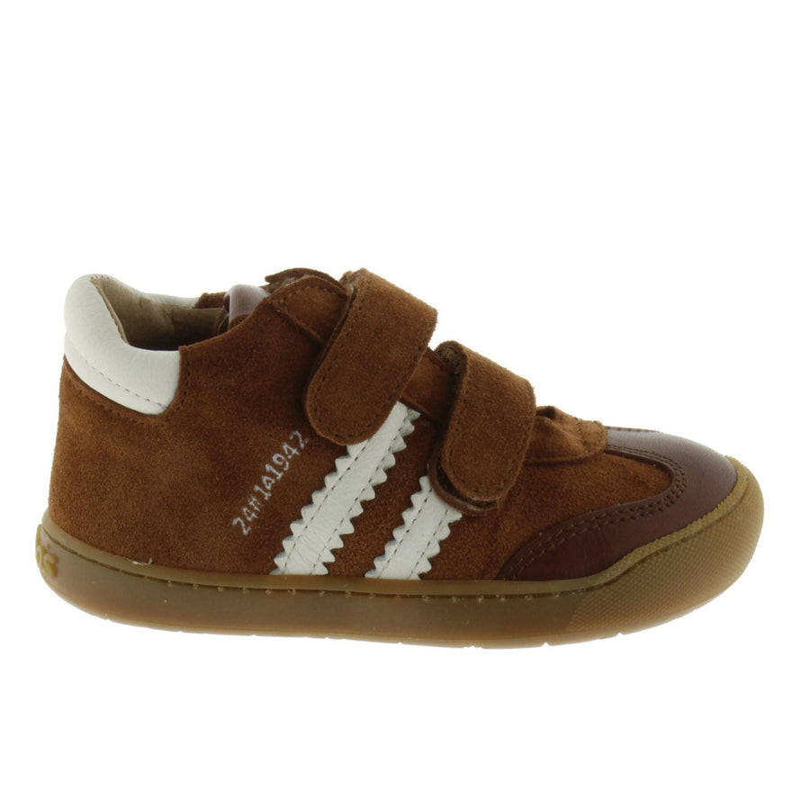 Acebos Barefoot Stripes Velcros Cuero