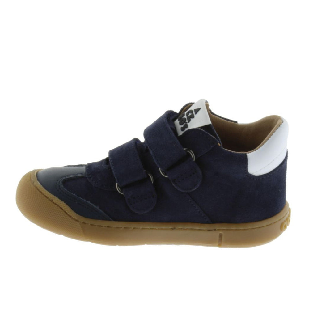 Acebos Barefoot Stripes Velcros Marino