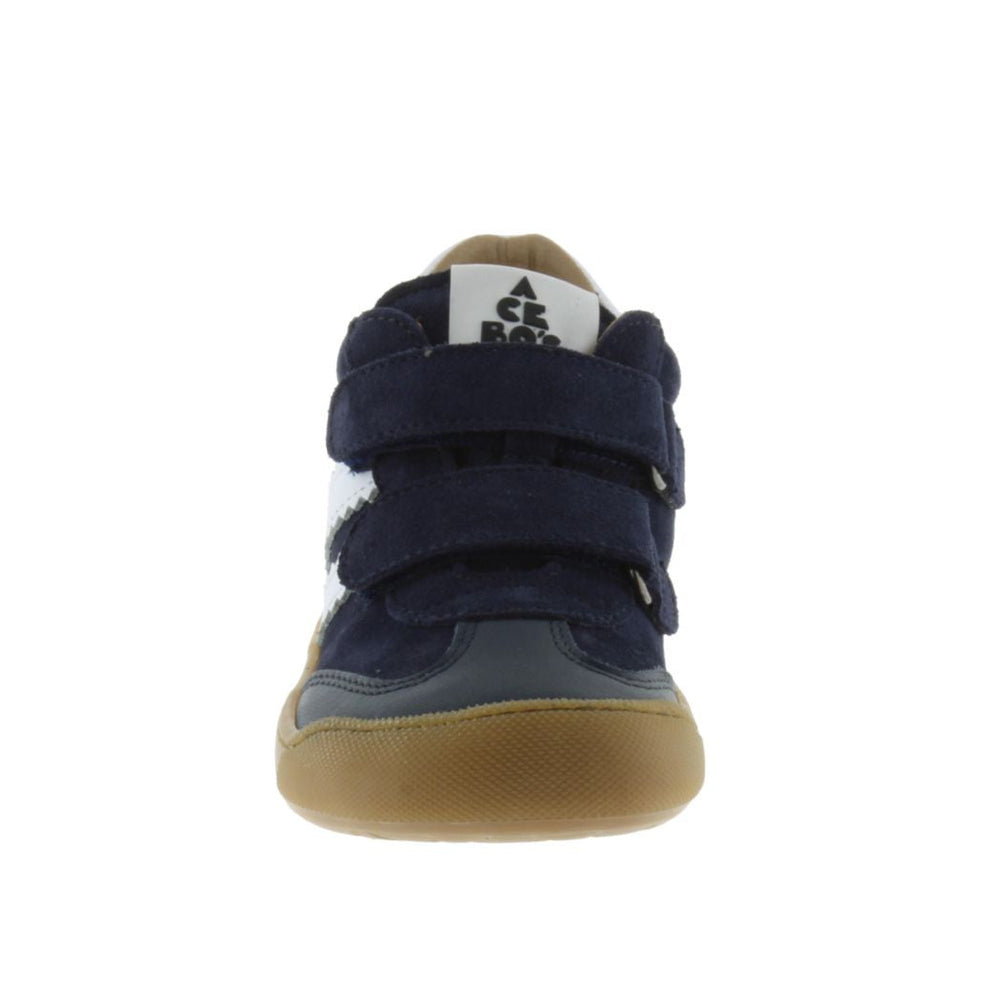 Acebos Barefoot Stripes Velcros Marino