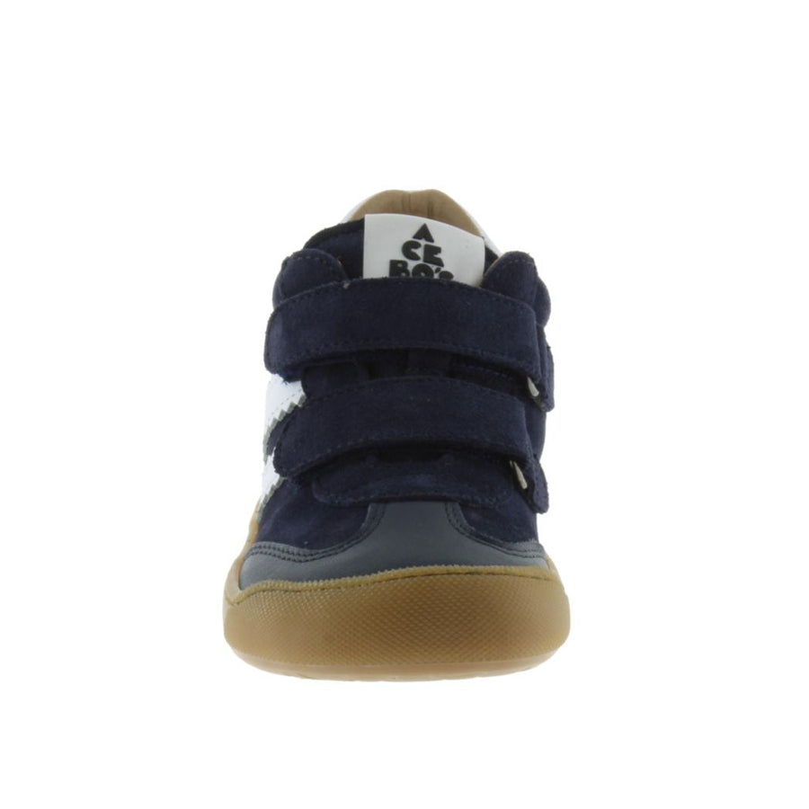 Acebos Barefoot Stripes Velcros Marino