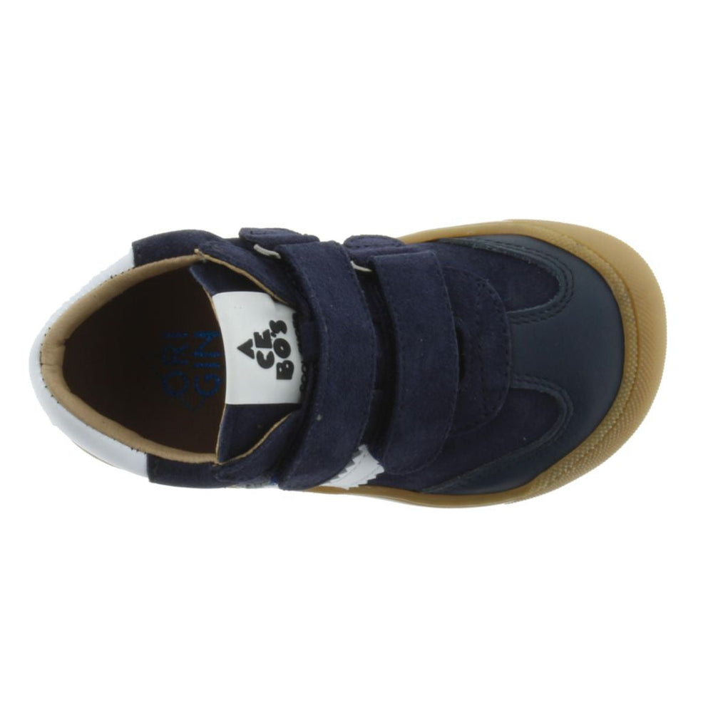 Acebos Barefoot Stripes Velcros Marino