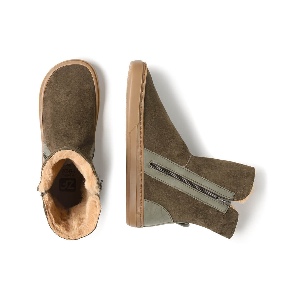 Zapato Feroz Adulto Alcoy Caqui