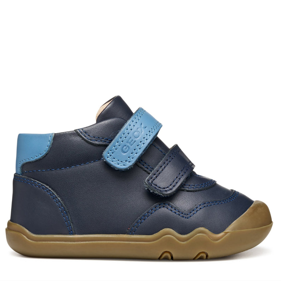 Geox Barefoot Steppieup High Marine ciel