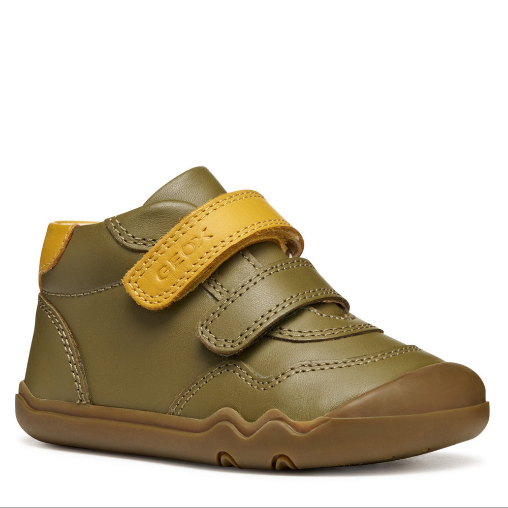 Geox Barefoot Steppieup High Pistache Zucca