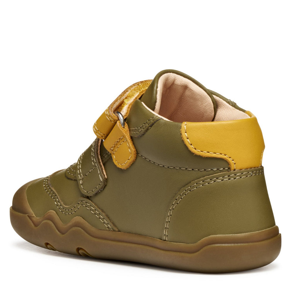 Geox Barefoot Steppieup High Pistache Zucca