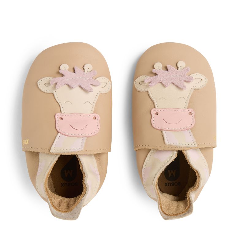 Bobux Pantuflas Jirafa Beige