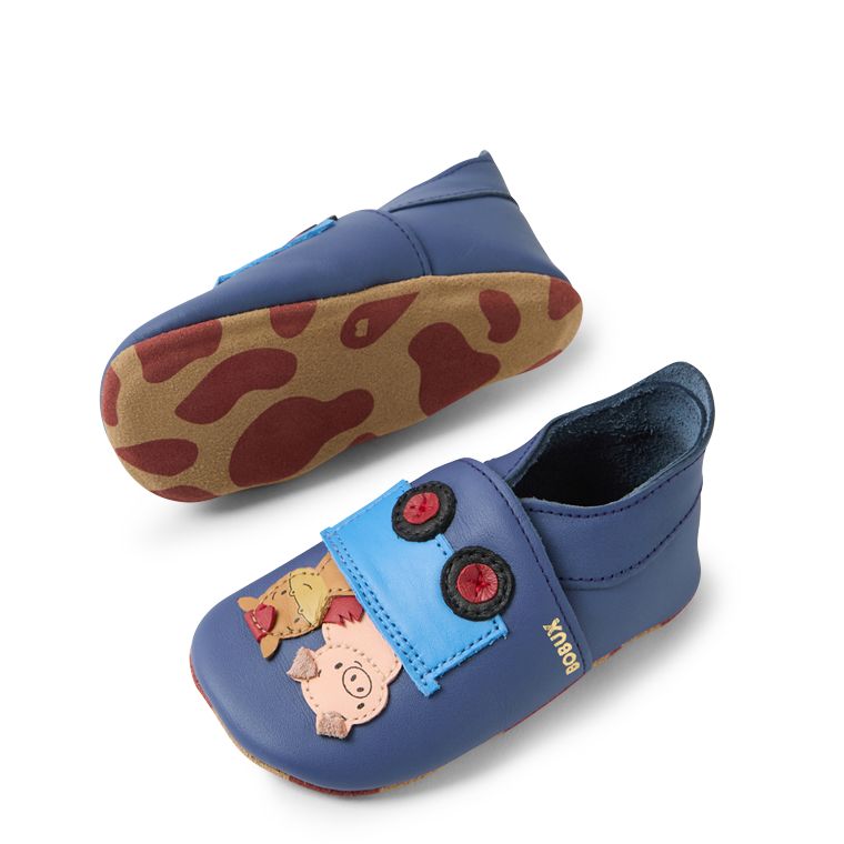 Bobux Pantuflas Rusty Ride Blue Indigo
