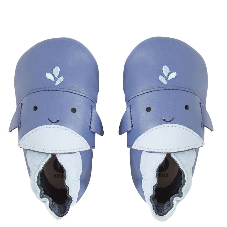 Bobux Pantuflas Whale Blue Indigo