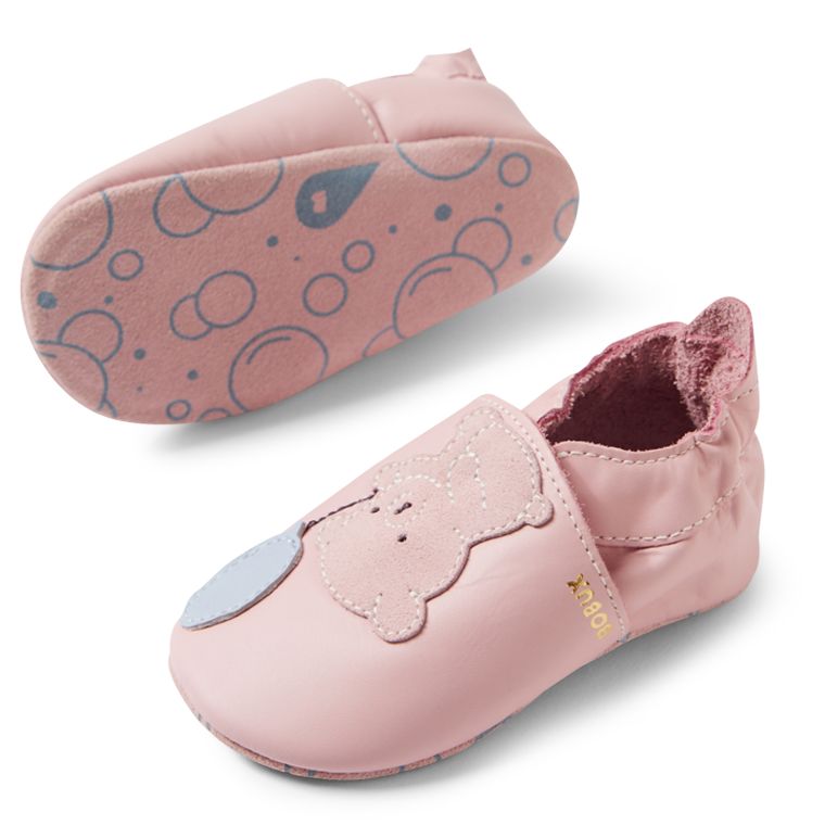 Bobux Pantuflas Teddy Ballet Pink