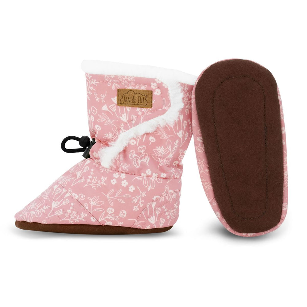 Jan and Jul Stay-Put Winter Booties Pradera Flowers